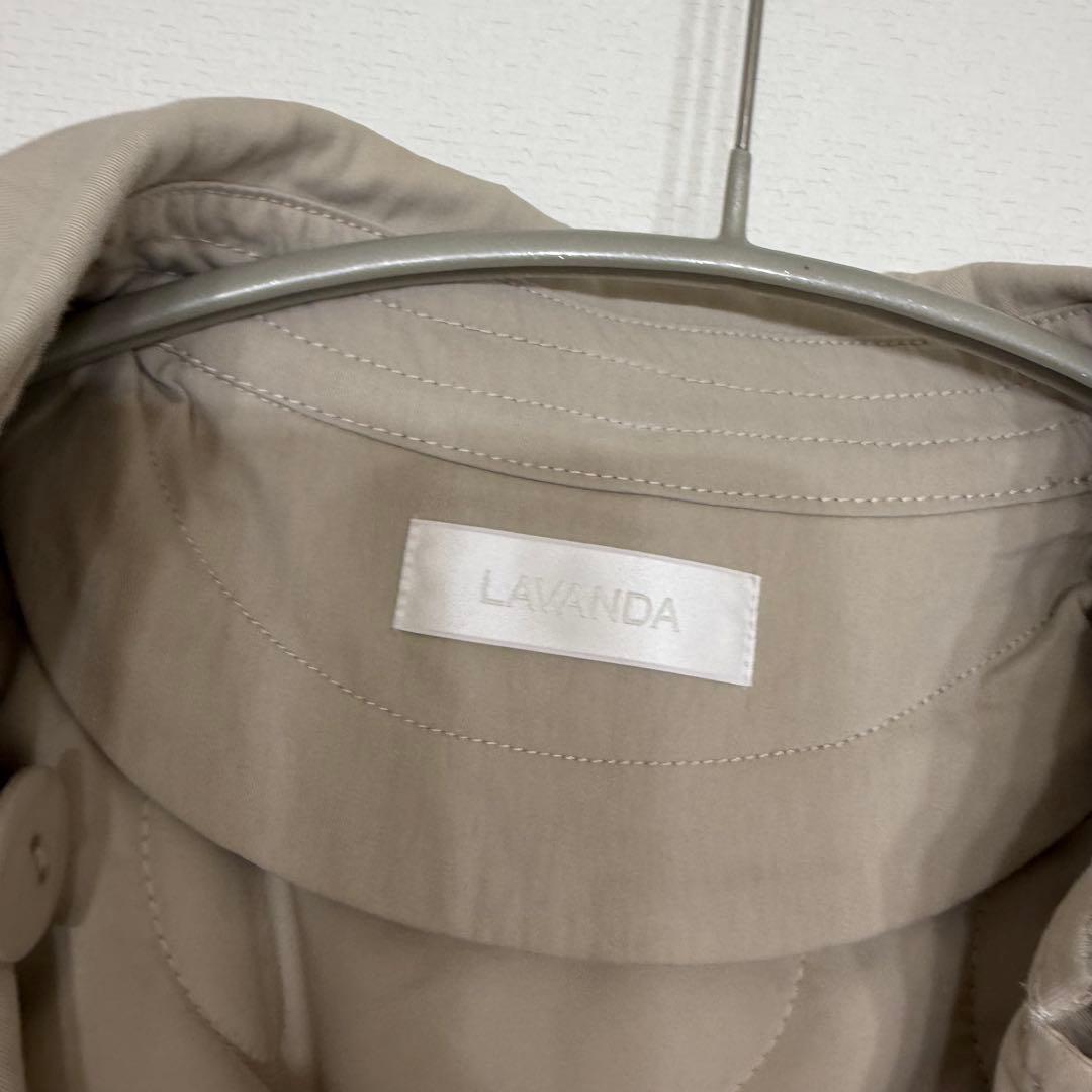 【新品】LAVANDA トレンチコート 宇野実彩子 ベージュ グレー AAA