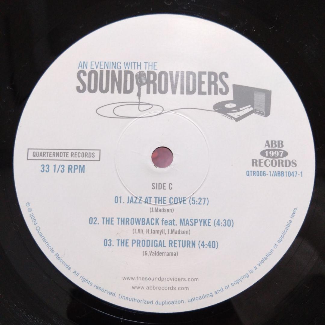 洋楽 AN EVENING WITH THE SOUND PROVIDERS