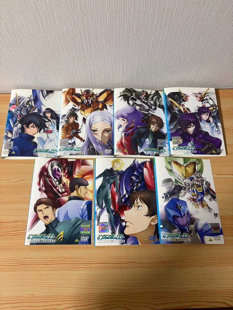 機動戦士ガンダムダブルオー　レンタル　全巻　dvd