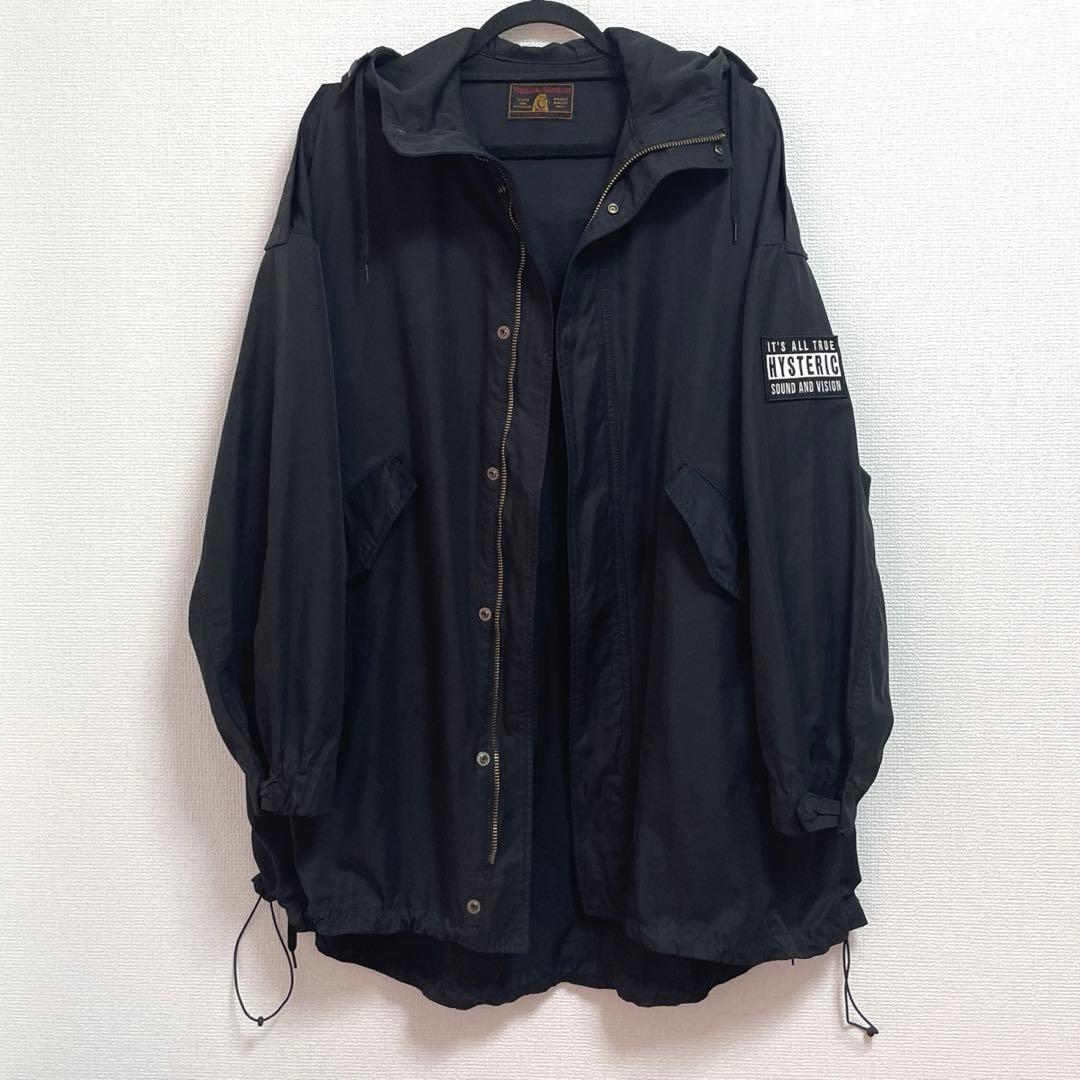 【美品】 ヒステリックグラマー モッズコートミリタリージャケットメンズレディース