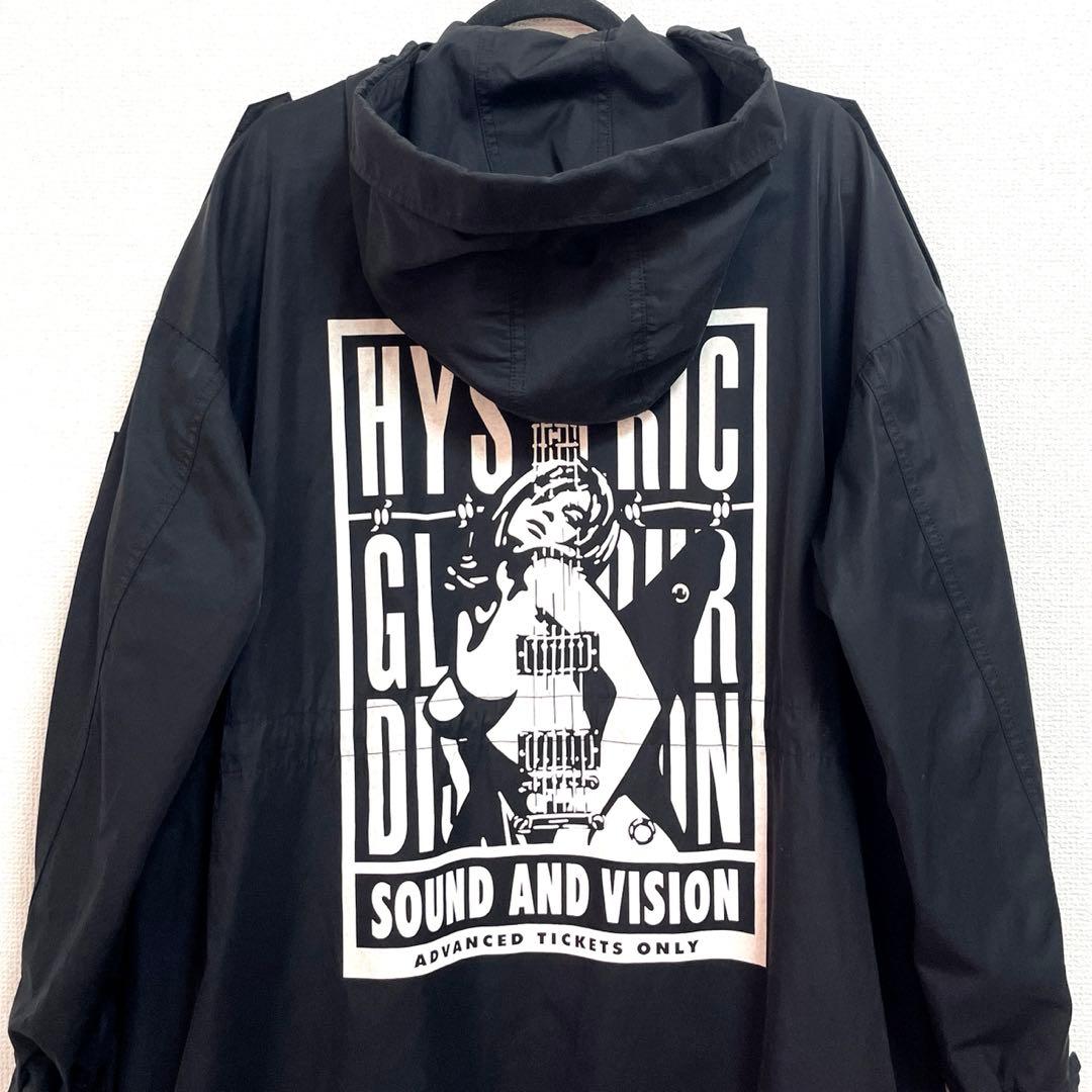 【美品】 ヒステリックグラマー モッズコートミリタリージャケットメンズレディース