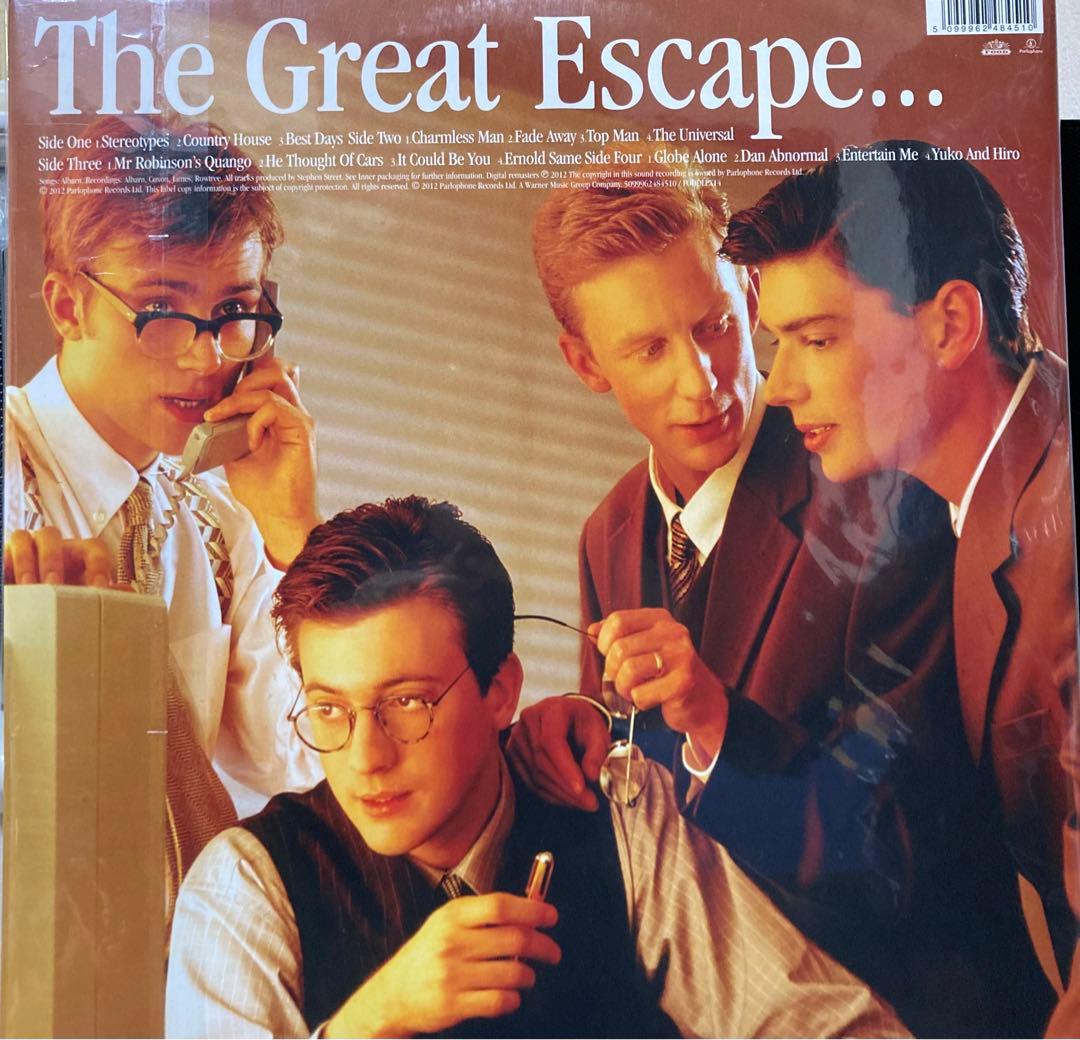 Blur 「The Great Escape」アナログレコード