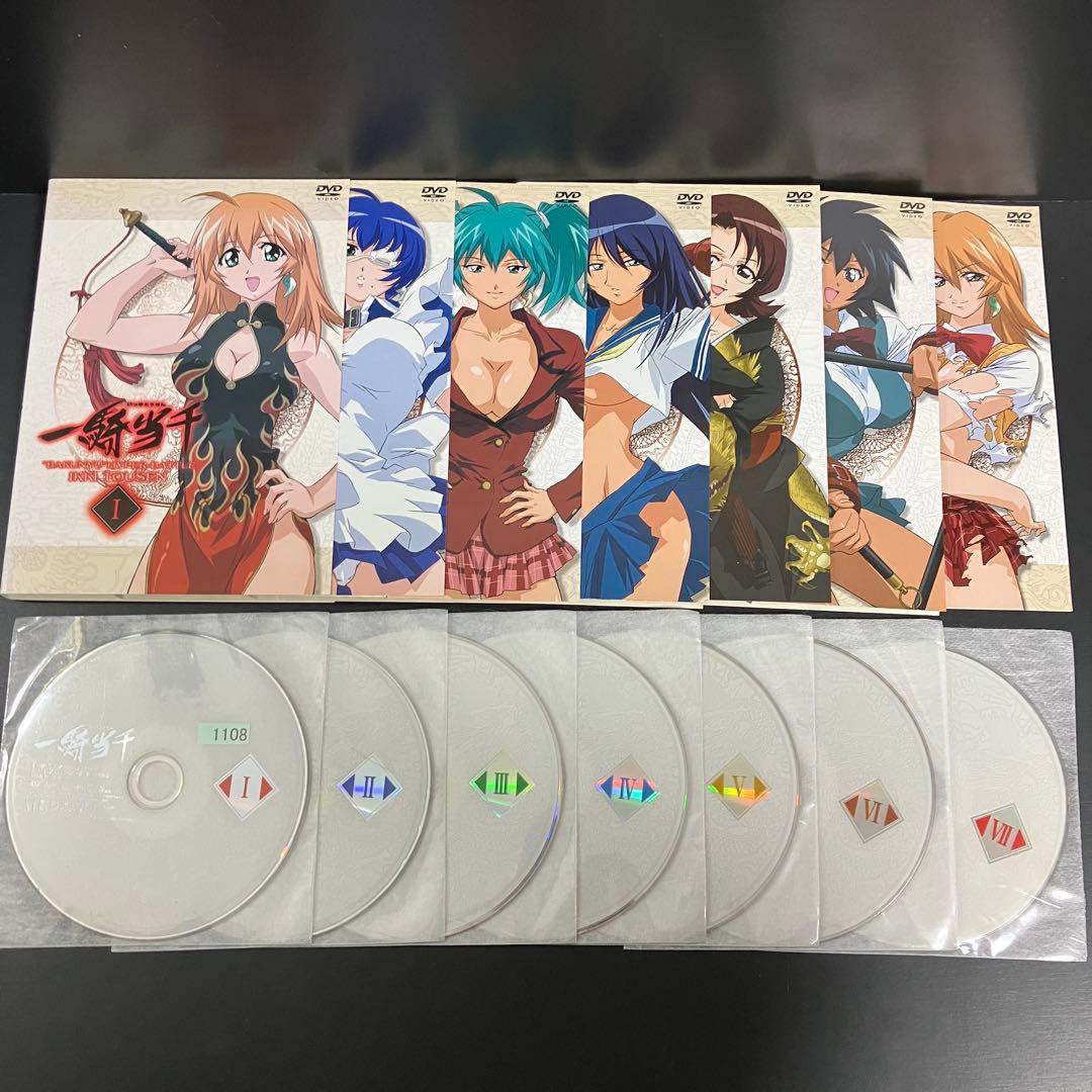 一騎当千 1期+2期+3期+4期 レンタルDVD アニメ 全巻完結セット