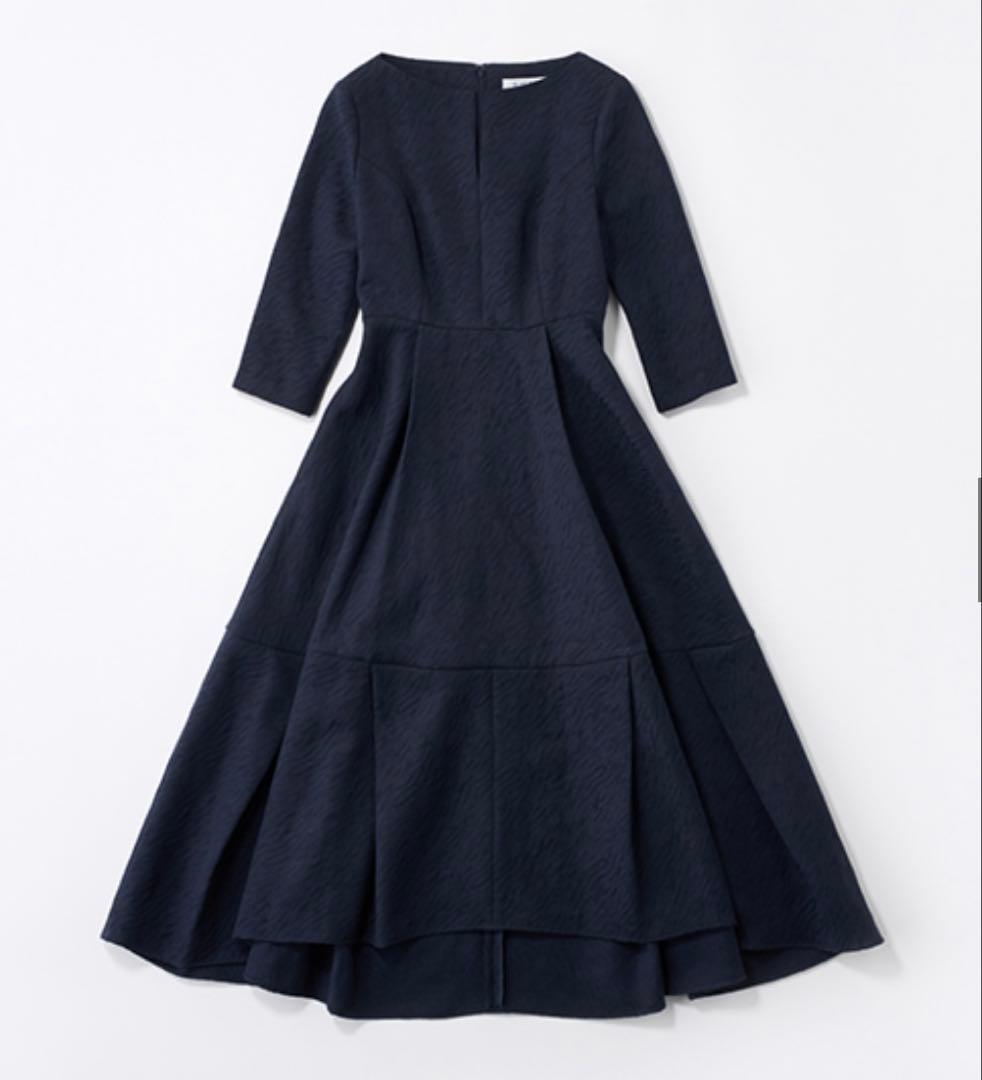 laubeblanc Keyneck Jacquard Dress Mサイズ