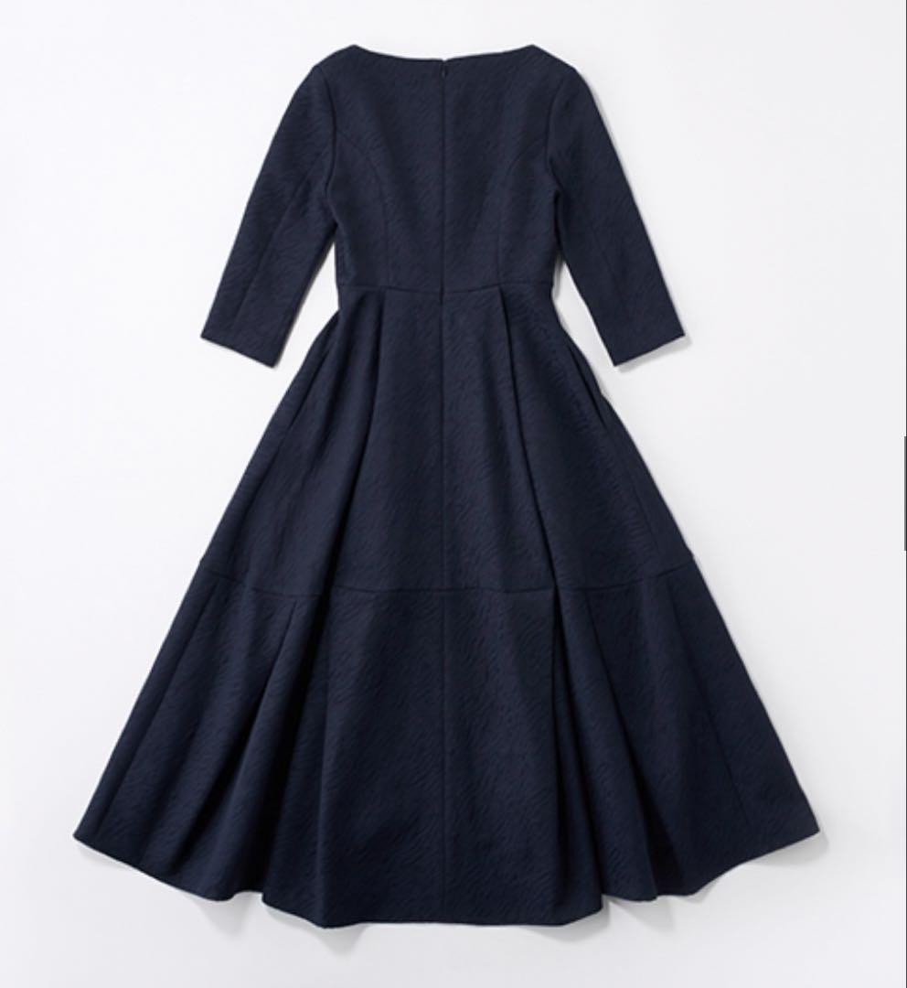 laubeblanc Keyneck Jacquard Dress Mサイズ
