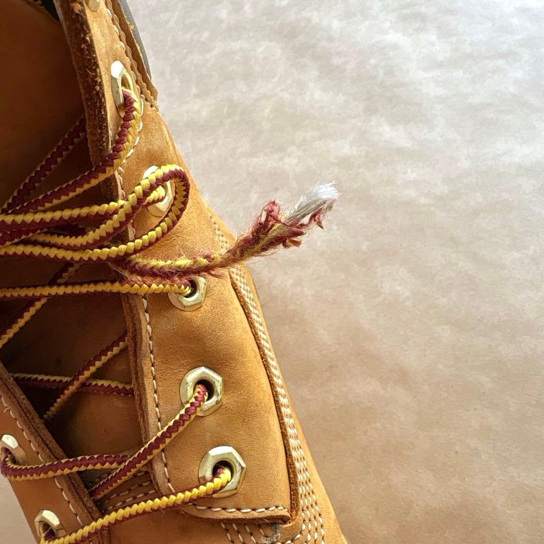 Timberland 10361 6インチブーツ レディース7W イエローブーツ