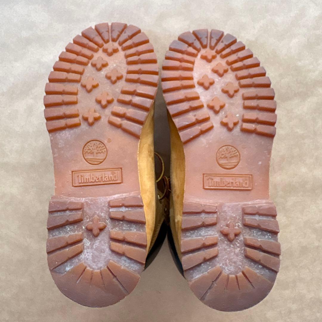 Timberland 10361 6インチブーツ レディース7W イエローブーツ