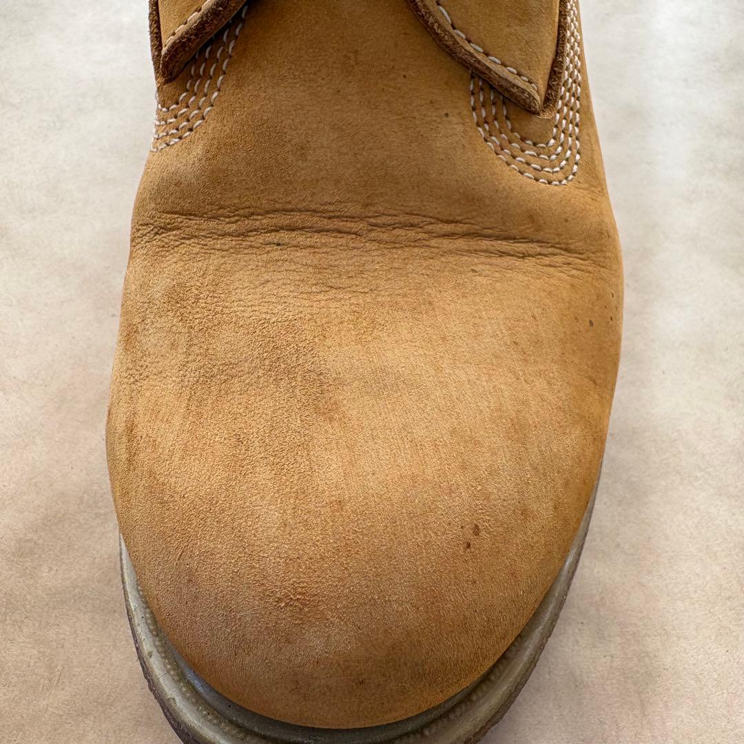 Timberland 10361 6インチブーツ レディース7W イエローブーツ