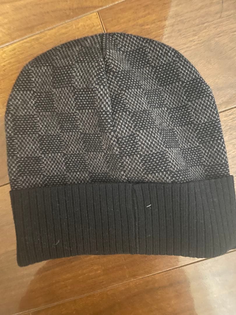 lv ルイヴィトン　ビーニー　黒