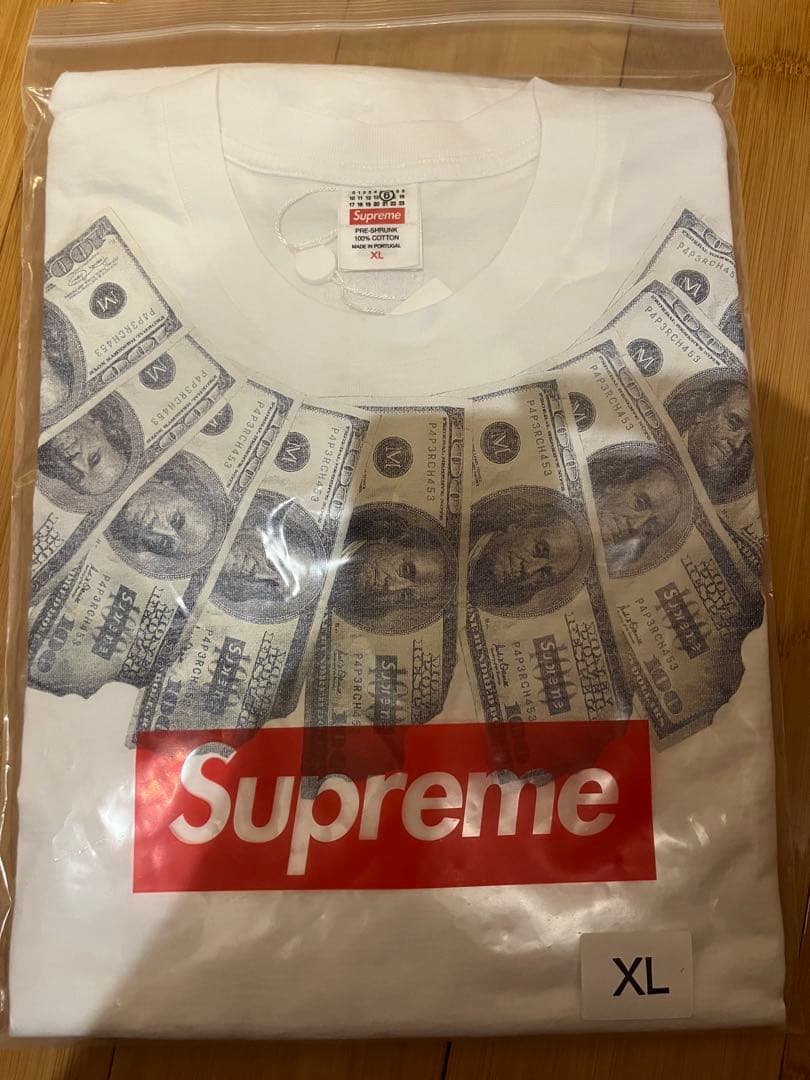 新品未開封　Supreme MM6 Margiela Money XL