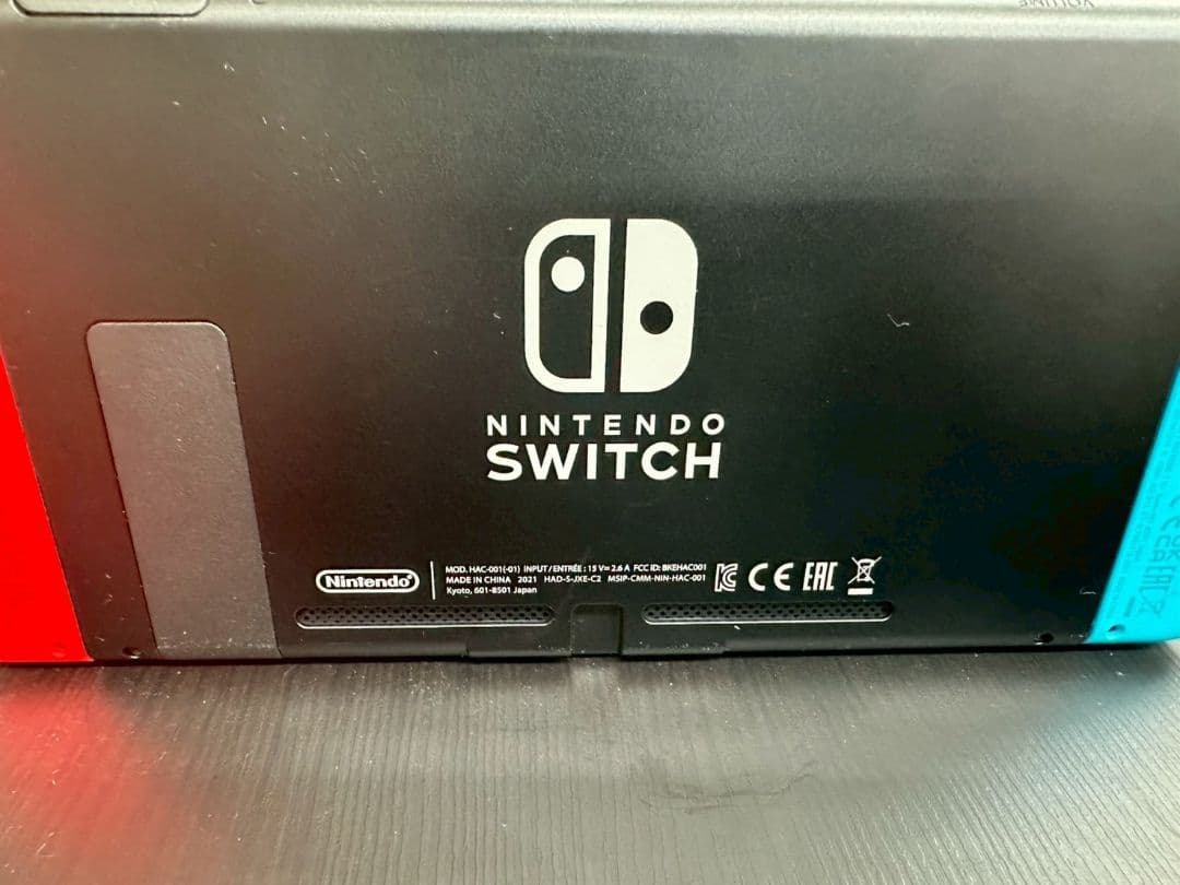 Nintendo Switch 保護フィルム割れあり 箱無し