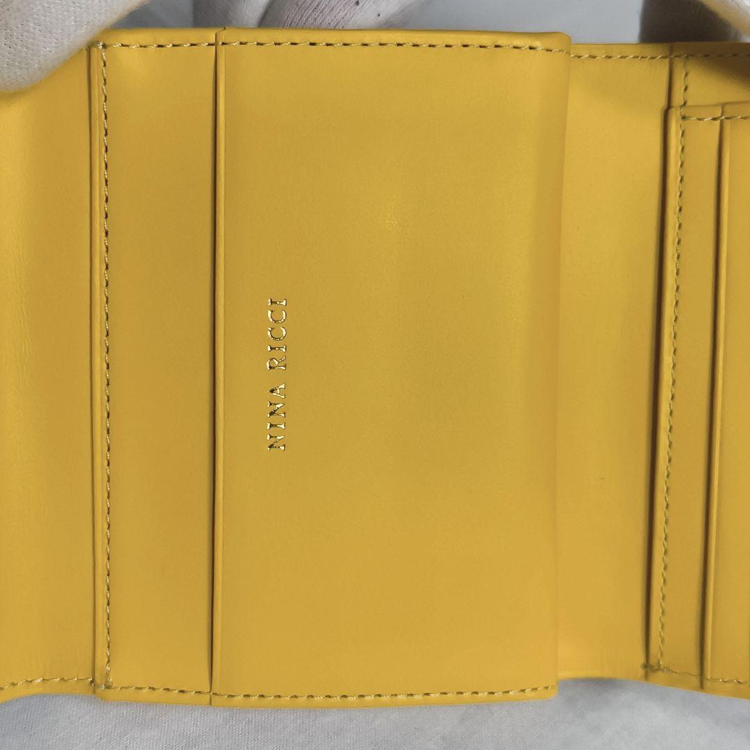 未使用品✨️NINA RICCI　ニナリッチ　カラーヌーボー　折り財布　イエロー