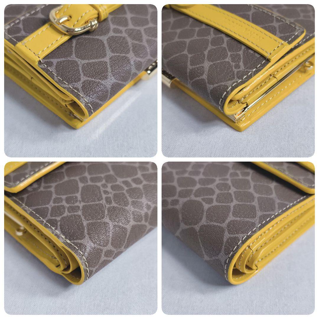 未使用品✨️NINA RICCI　ニナリッチ　カラーヌーボー　折り財布　イエロー