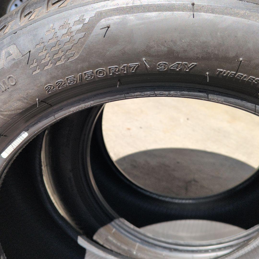 BRIDGESTONE TURANZA 225/50R17 94Y MO2本