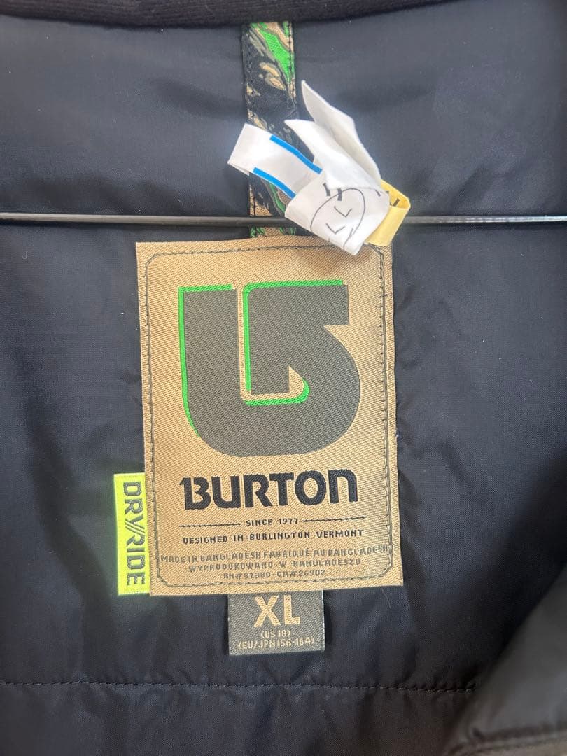 美品☆Burton バートン　ジュニアXL タイダイ柄スノーボード
