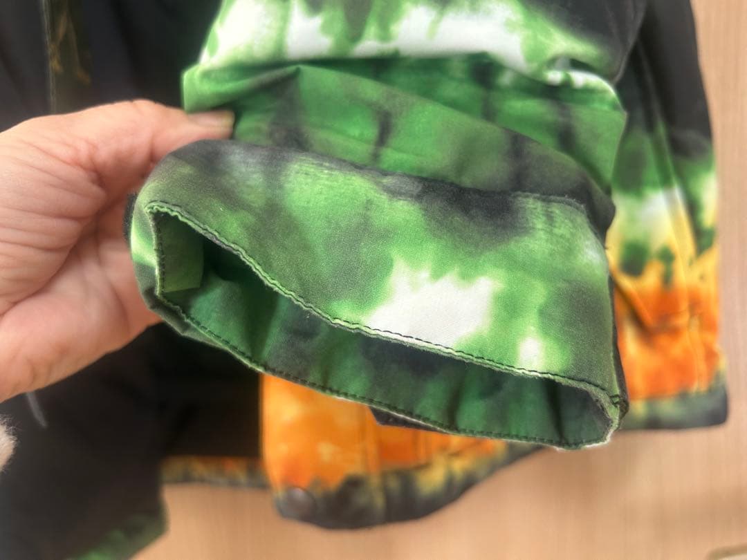 美品☆Burton バートン　ジュニアXL タイダイ柄スノーボード
