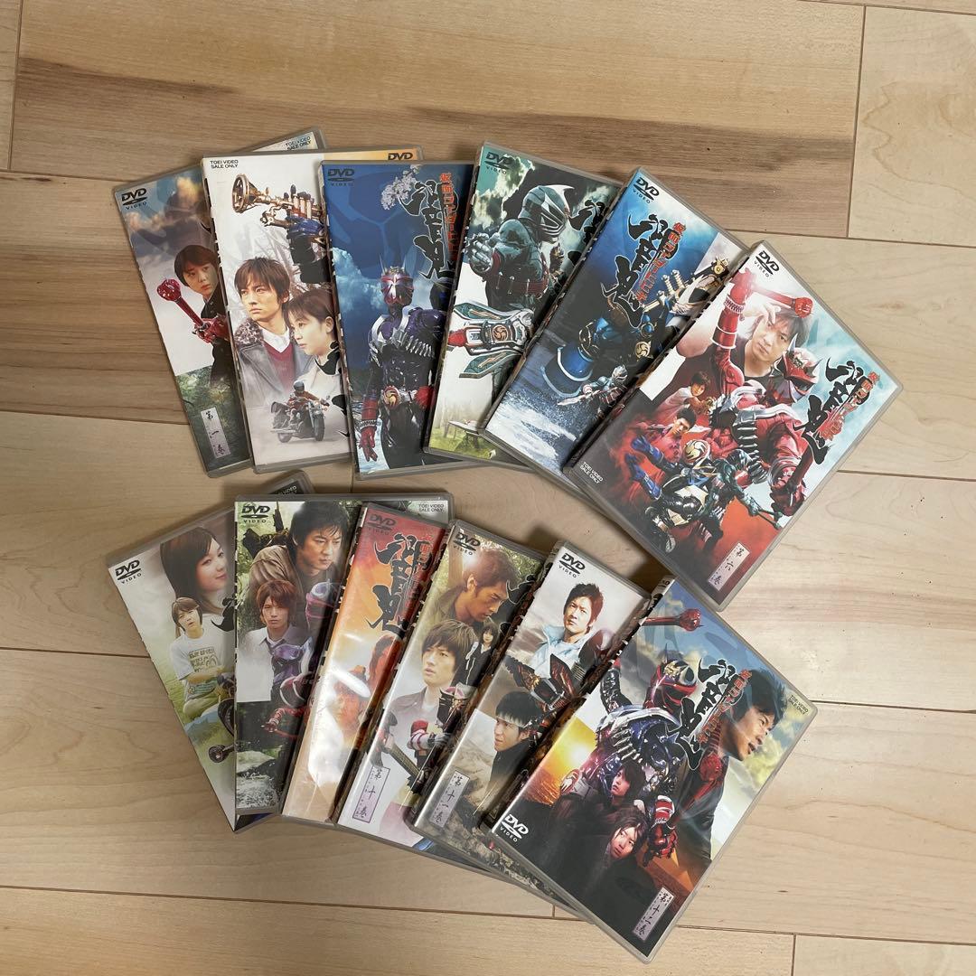 仮面ライダー響鬼DVD 1巻〜12巻