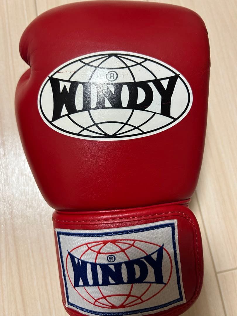 WINDY ボクシンググローブ 12 oz レッド