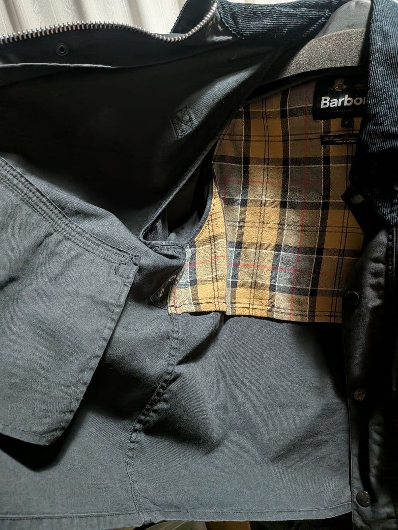 【極美品】Barbour SPEY ダックコットン ショートブルゾン Mサイズ