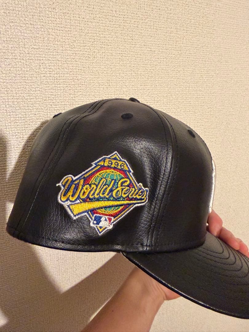 New Era 59FIFTY ブラックキャップ 7 3/8