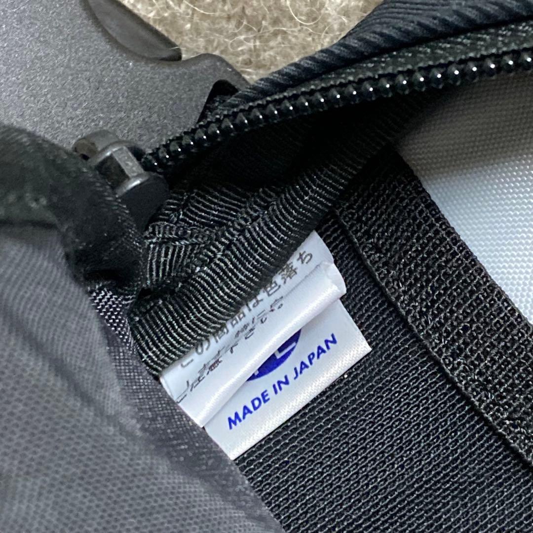 【美品】PORTER フロント ブラック ボディバッグ ショルダーバッグ