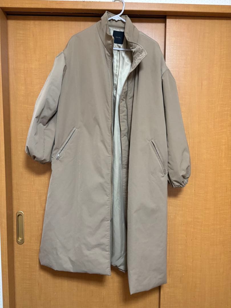 1/21大値下！Spick and Span 中綿ボリュームスリーブロングコート