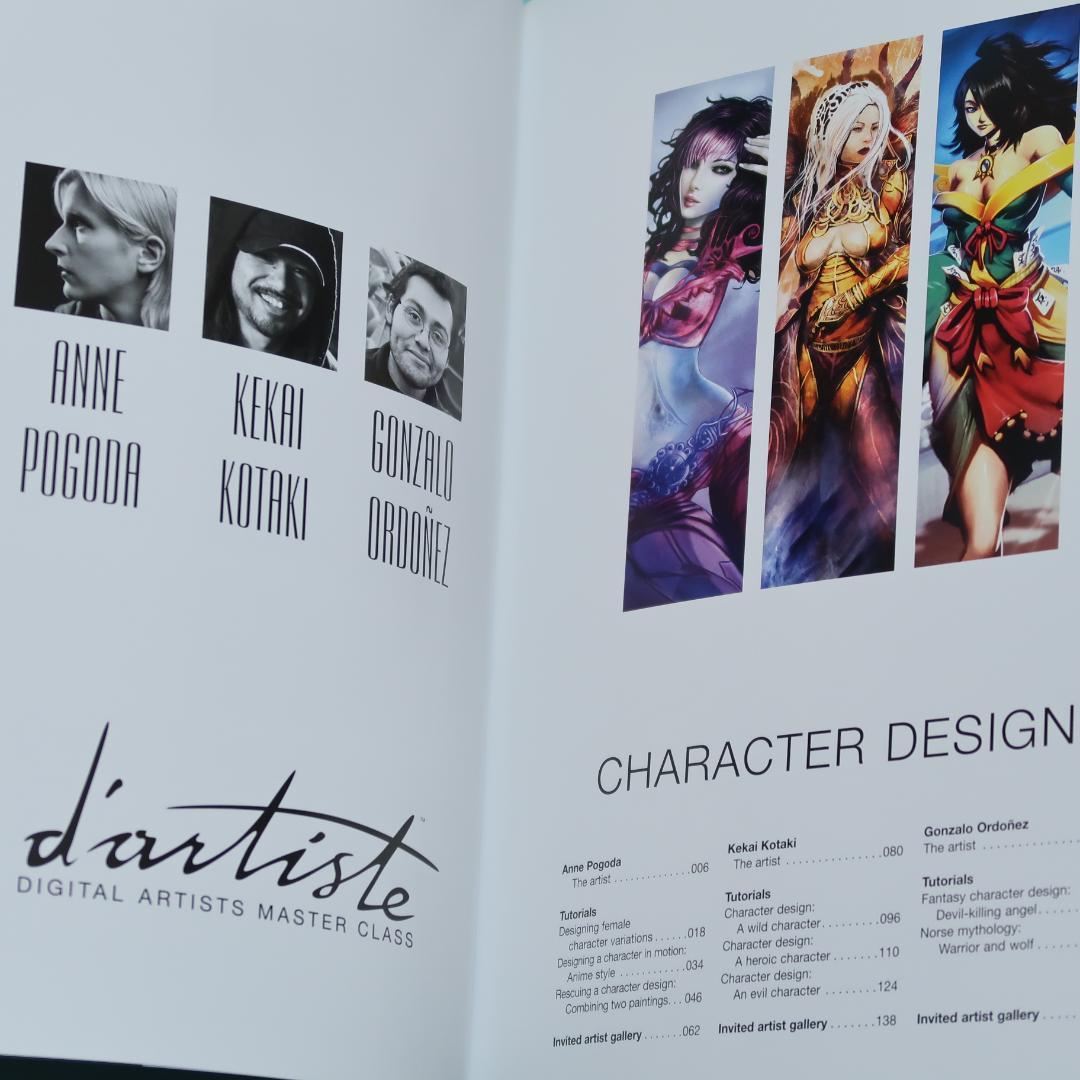 洋書　D'artiste Character Design　キャラクターデザイン