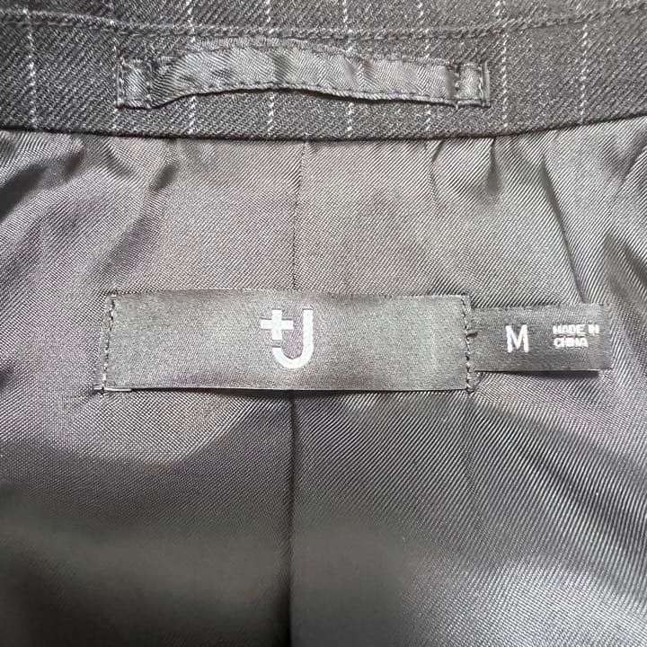 美品 UNIQLO＋J ユニクロ ジルサンダー ウールブレンドジャケット M