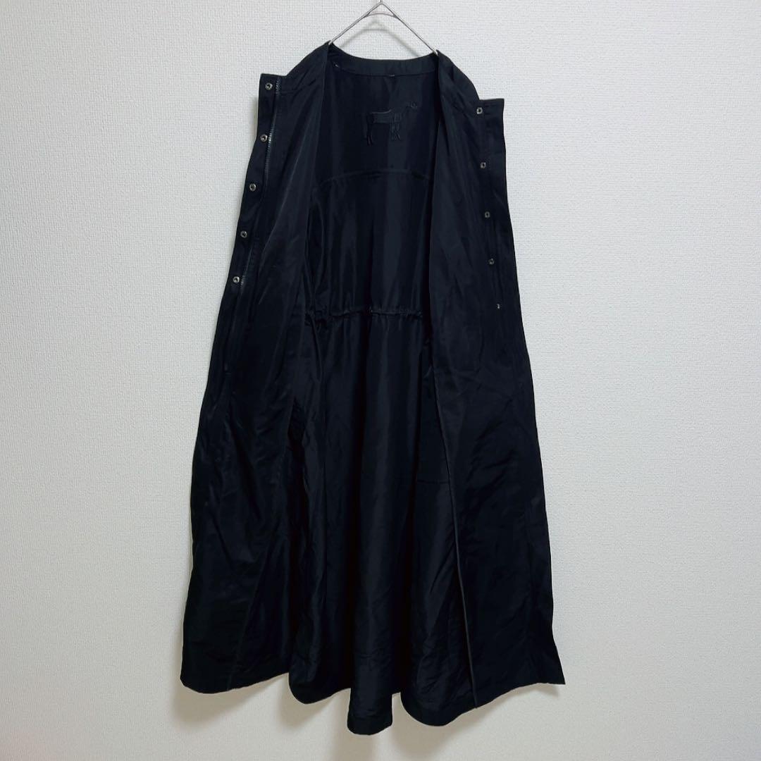 SUM1 STYLEスミ スタイル セーラー襟付き2WAY馬刺繍コート 黒