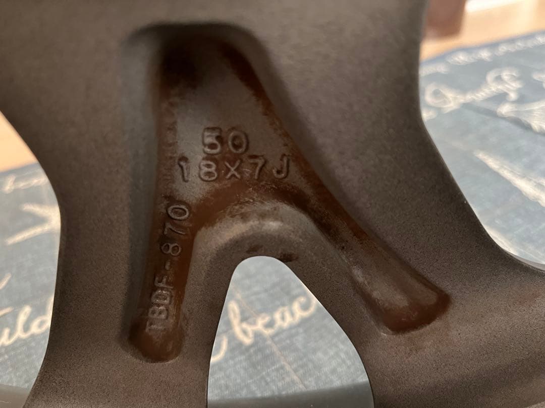 C-HR 18インチ マットブラック ホイールのみ1本美品