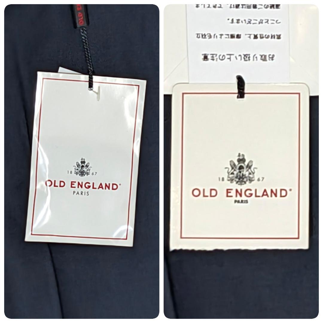 新品 タグ付 OLD ENGLAND 通勤 パンツスーツ 紺 M 36 入学式