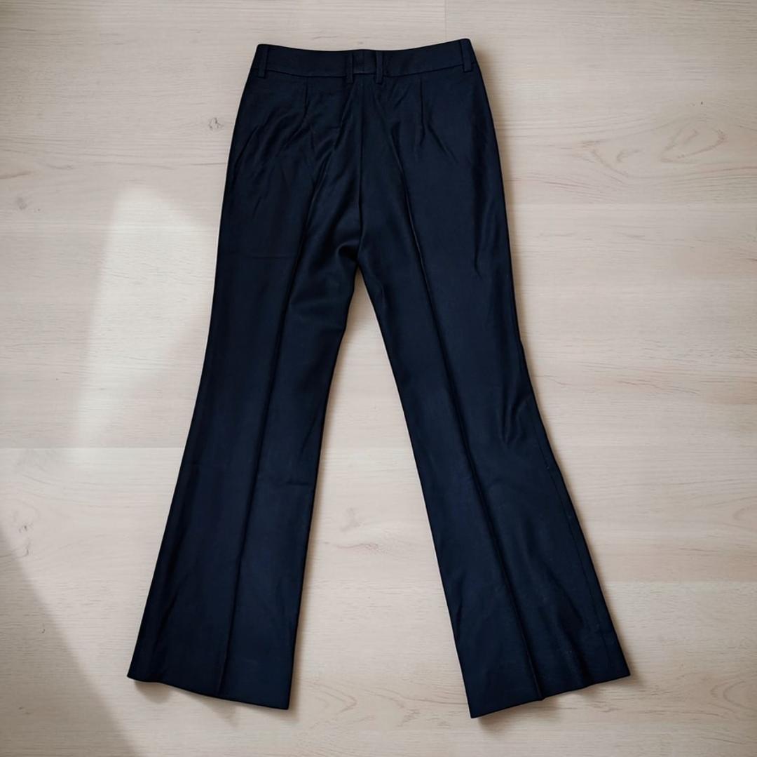 新品 タグ付 OLD ENGLAND 通勤 パンツスーツ 紺 M 36 入学式
