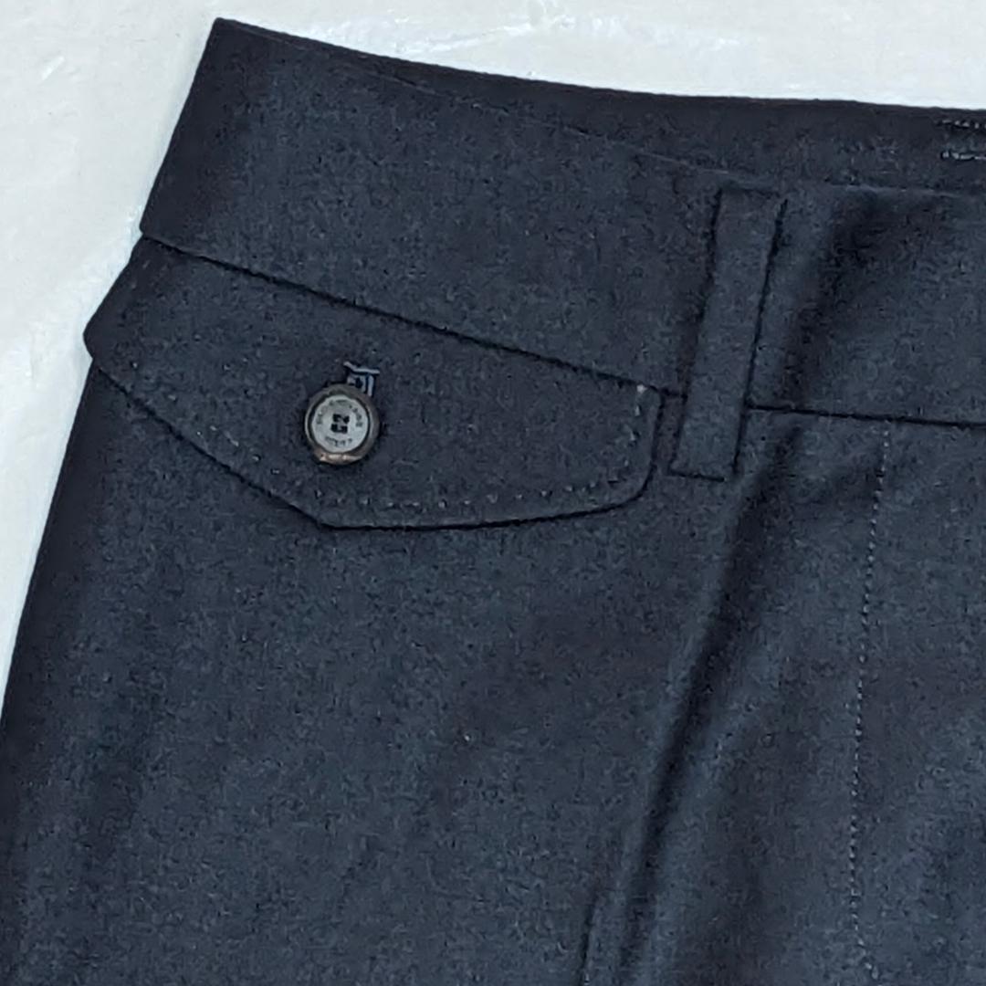 新品 タグ付 OLD ENGLAND 通勤 パンツスーツ 紺 M 36 入学式
