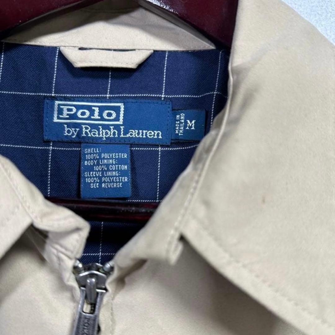 90s polo by ralph lauren ピーススキン スイングトップ