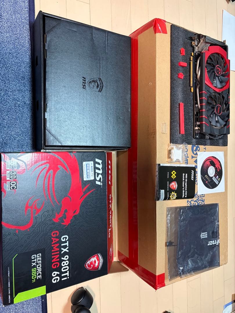 MSI GTX980Ti Gaming 6G グラフィックボード デュアルファン