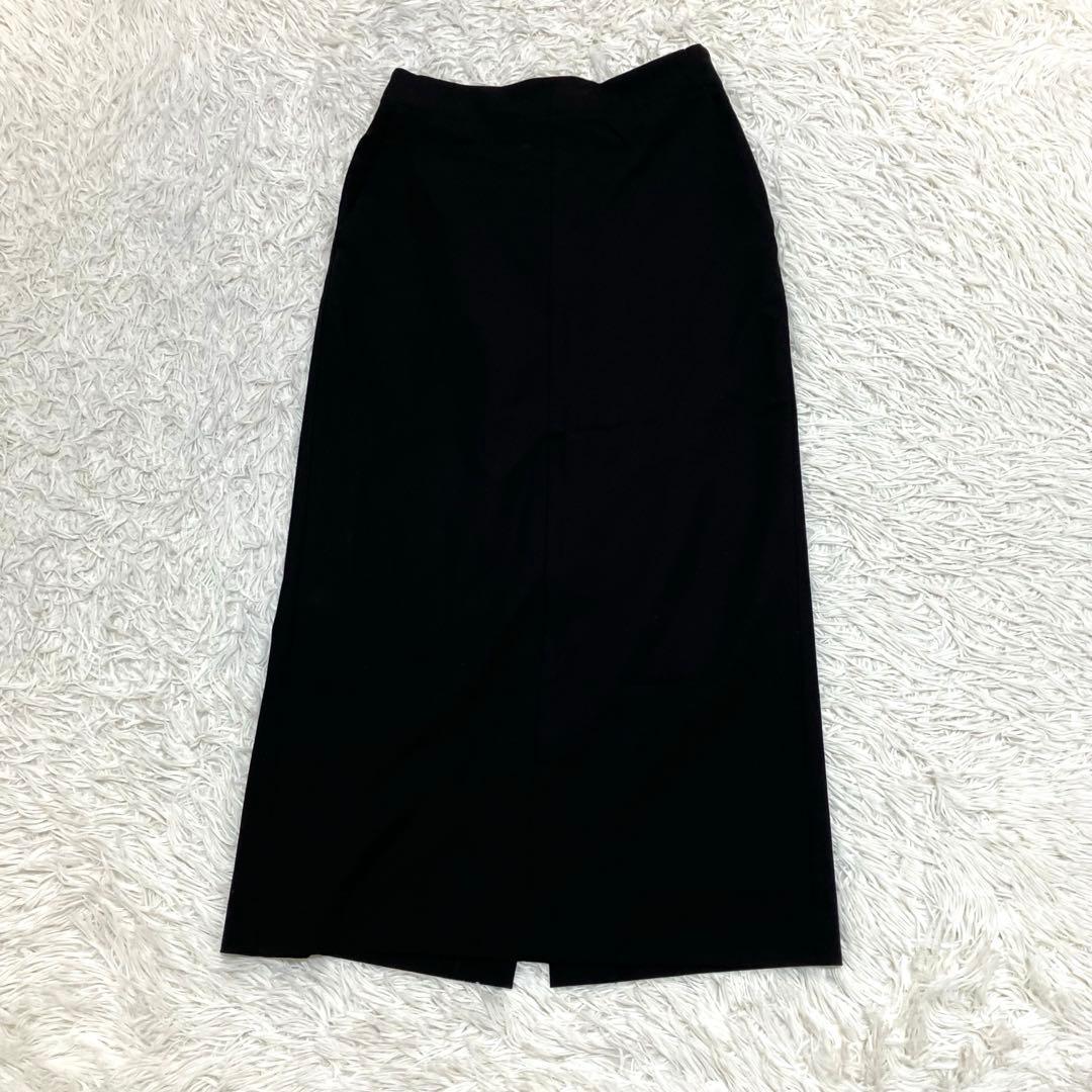 新品 セオリーリュクス ロングスカート Newan Kiela 38 ブラック
