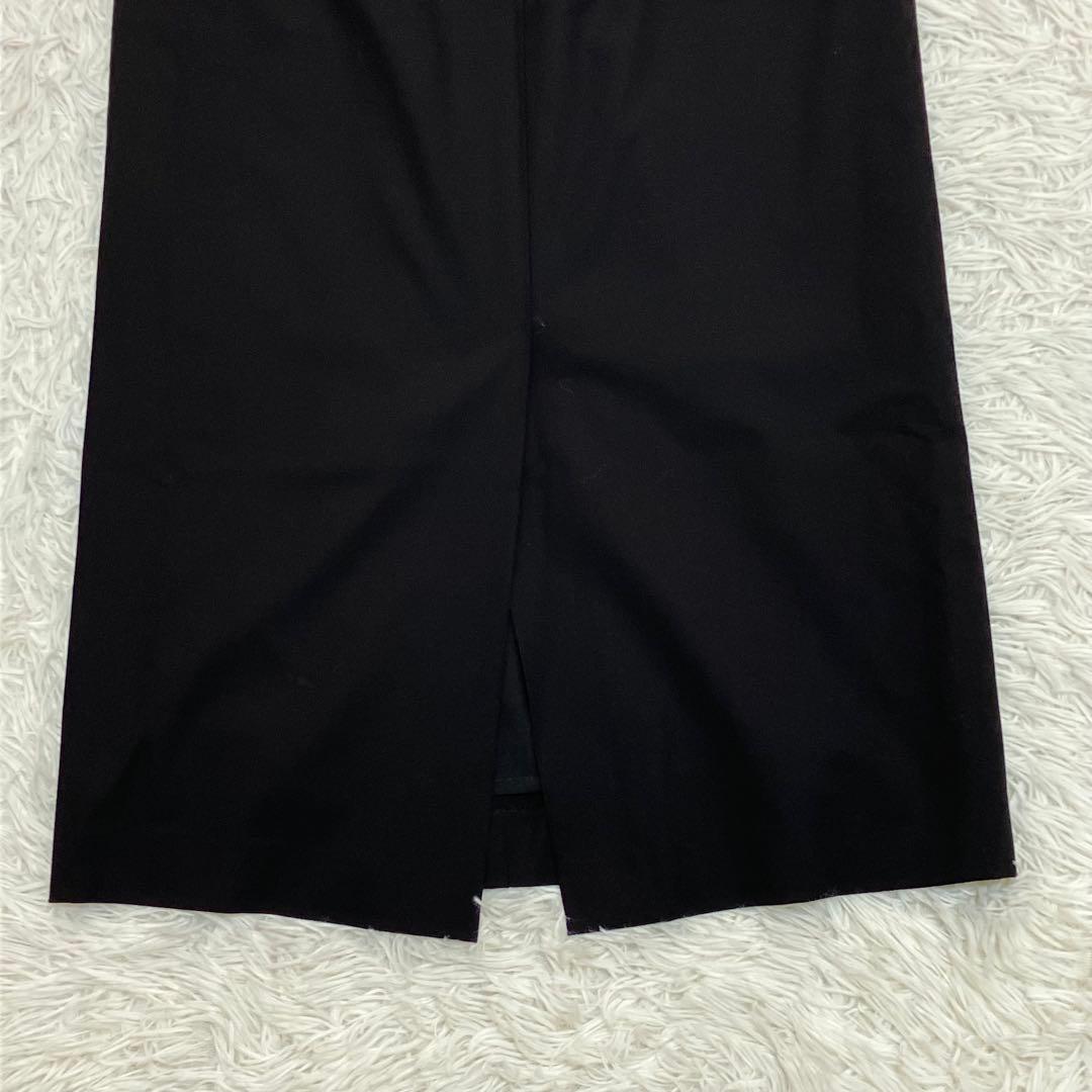 新品 セオリーリュクス ロングスカート Newan Kiela 38 ブラック