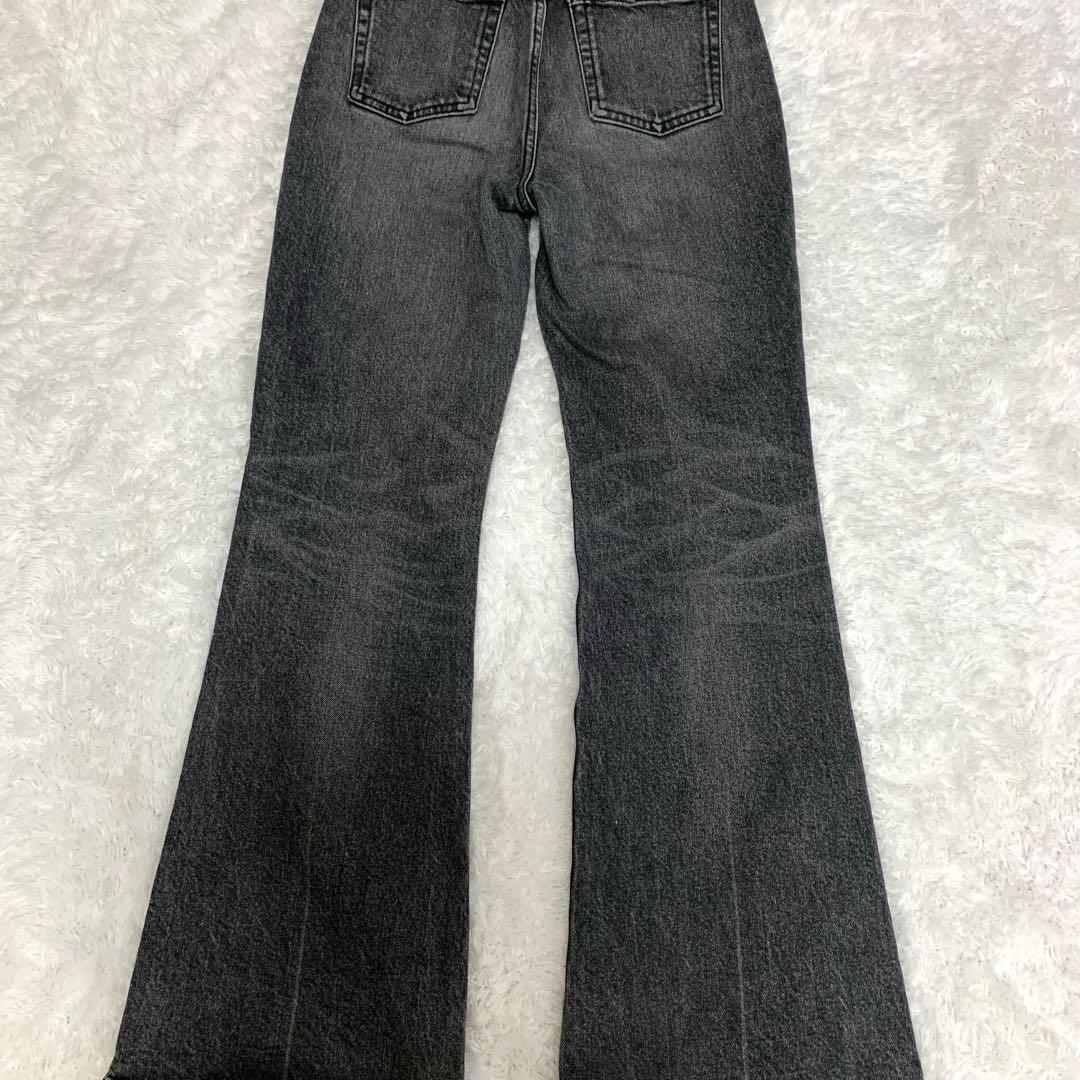 MOUSSY MVS BLACK FLARE ブラックデニム 25inch
