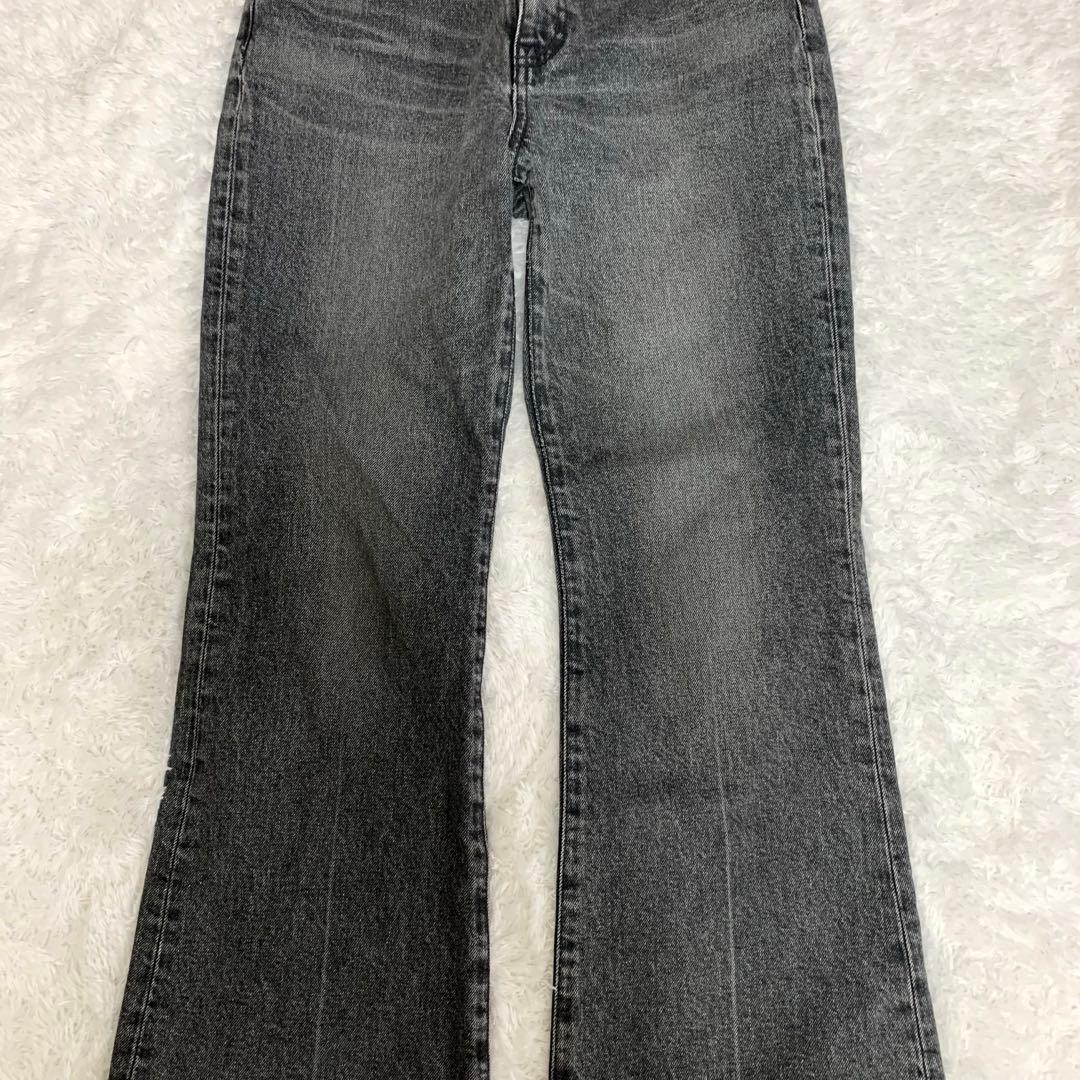 MOUSSY MVS BLACK FLARE ブラックデニム 25inch