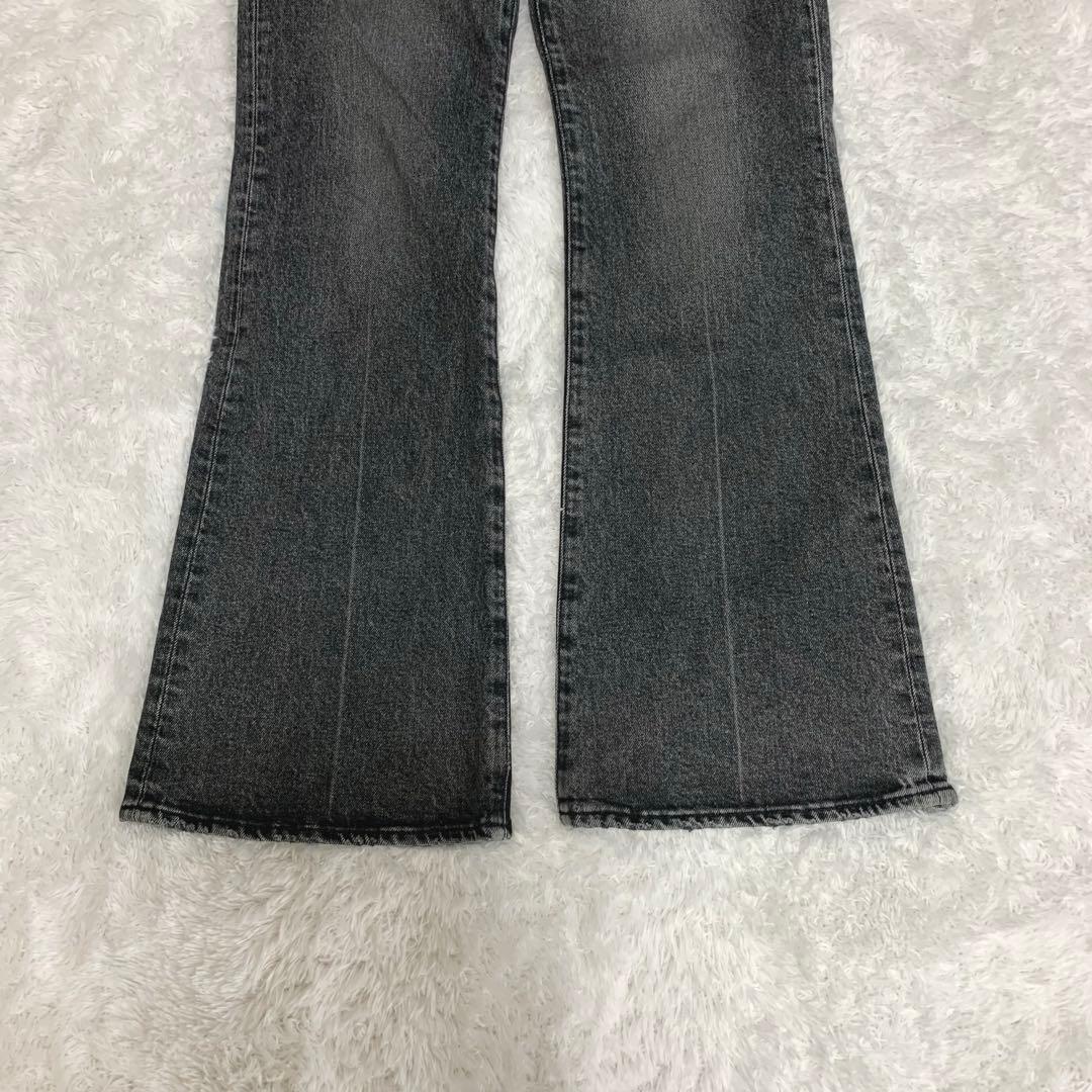 MOUSSY MVS BLACK FLARE ブラックデニム 25inch