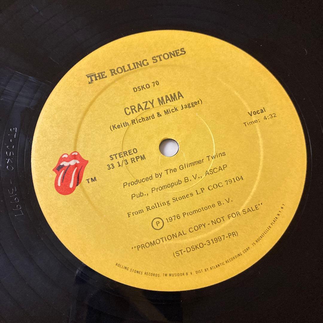 超レア！USプロモ 12inch◼️The Rolling Stones