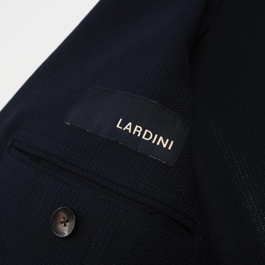 美品 LARDINI ウールホップサック アンコンジャケット JP0526AQ