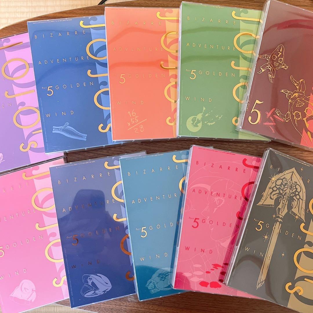 ジョジョの奇妙な冒険　黄金の風　初回生産版DVD全巻セット