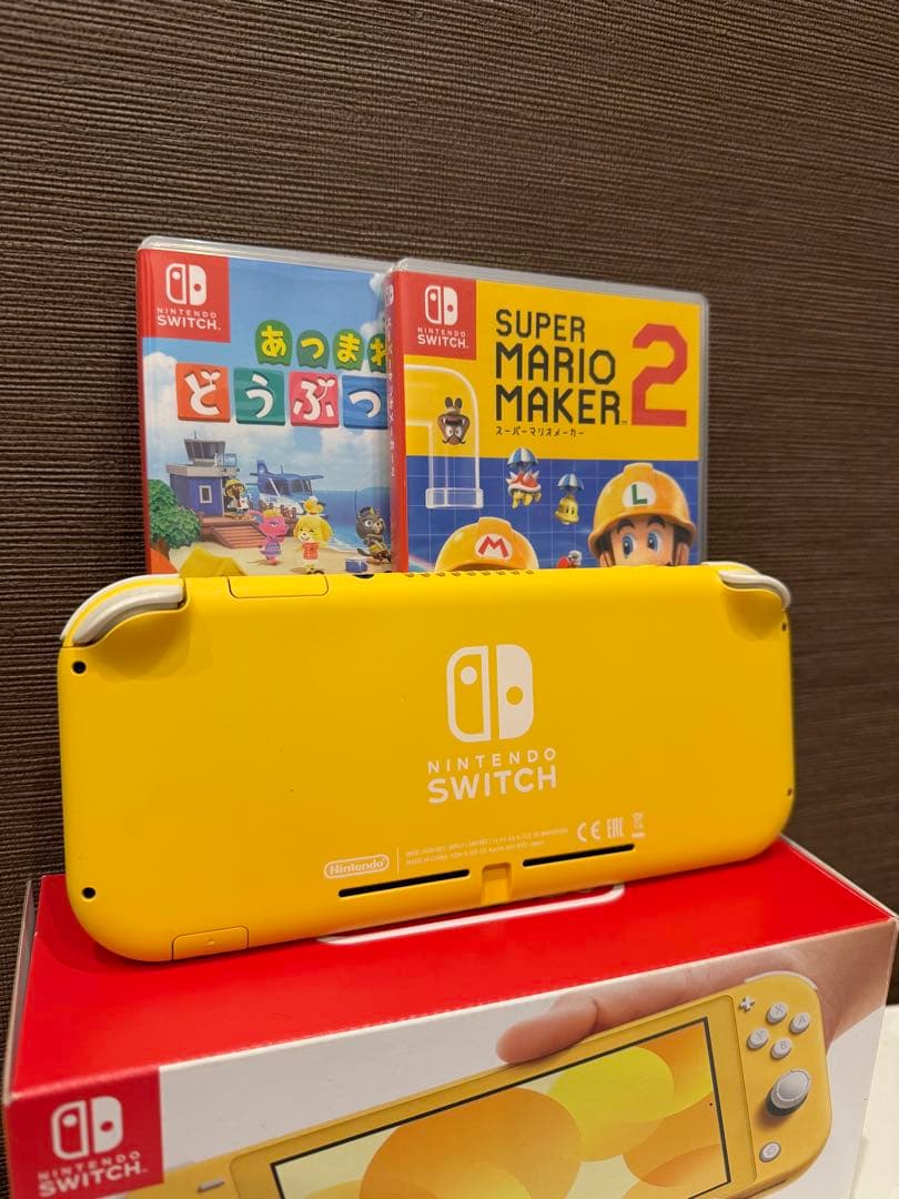 Nintendo Switch Lite イエロー 本体　ソフトセット