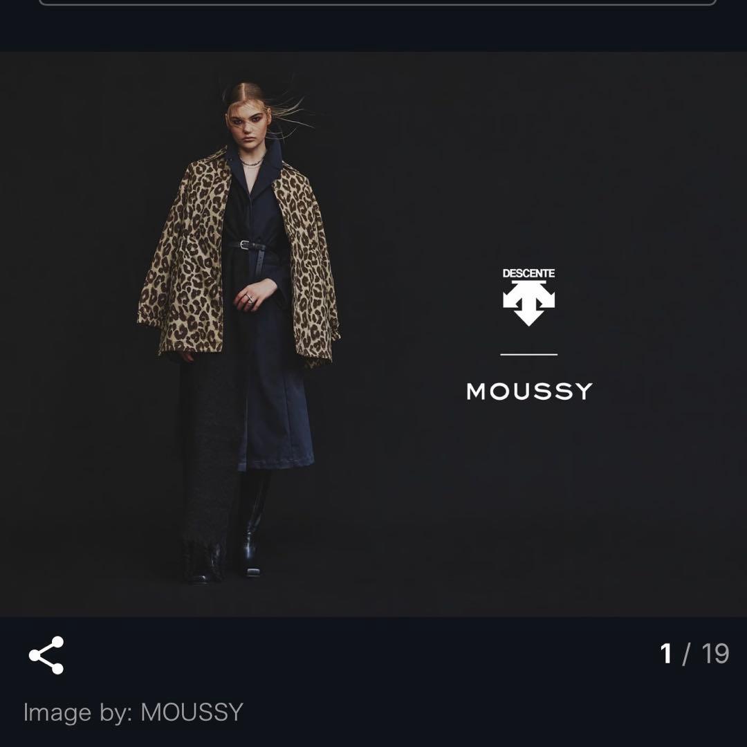 MOUSSY DESCENTE レオパード柄