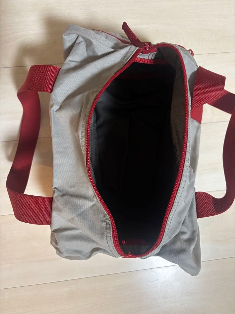 希少PRADA LUNA ROSSA ミニボストンバッグ グレー