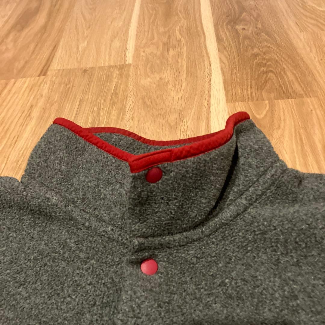 み*。様 patagonia☆パタゴニア☆シンチラスナップT☆フリース☆グレー☆