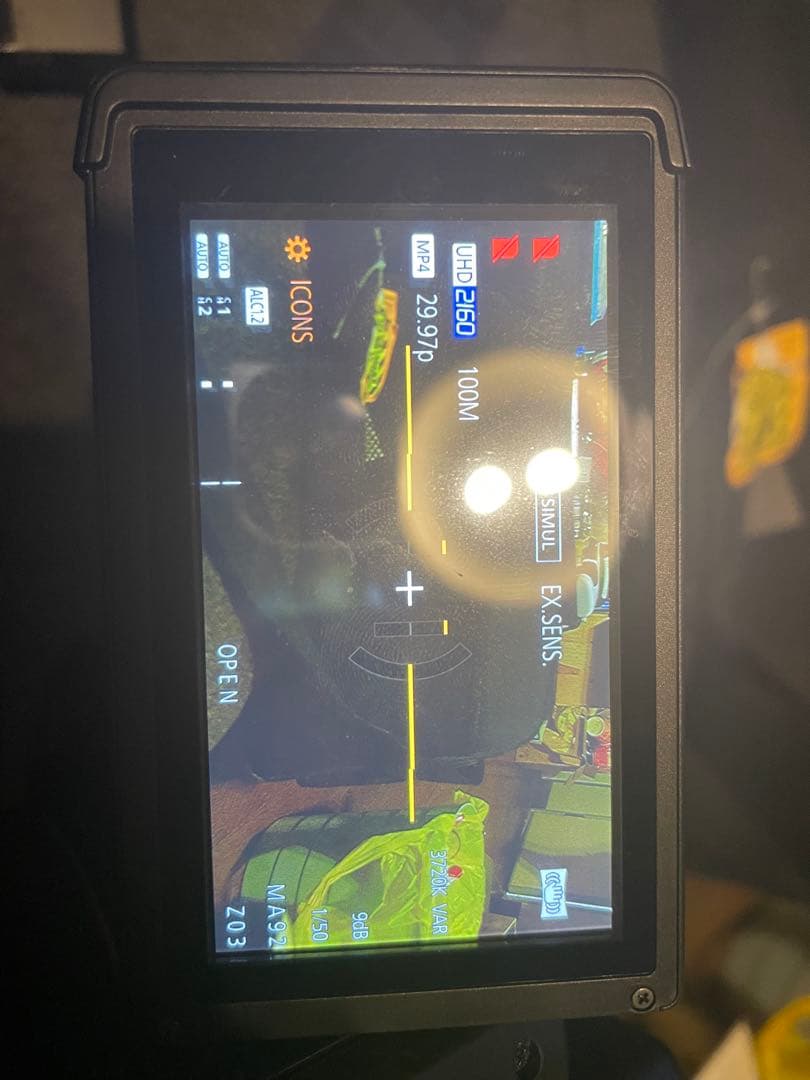 ビデオカメラ業務用　Panasonic AG-UX180