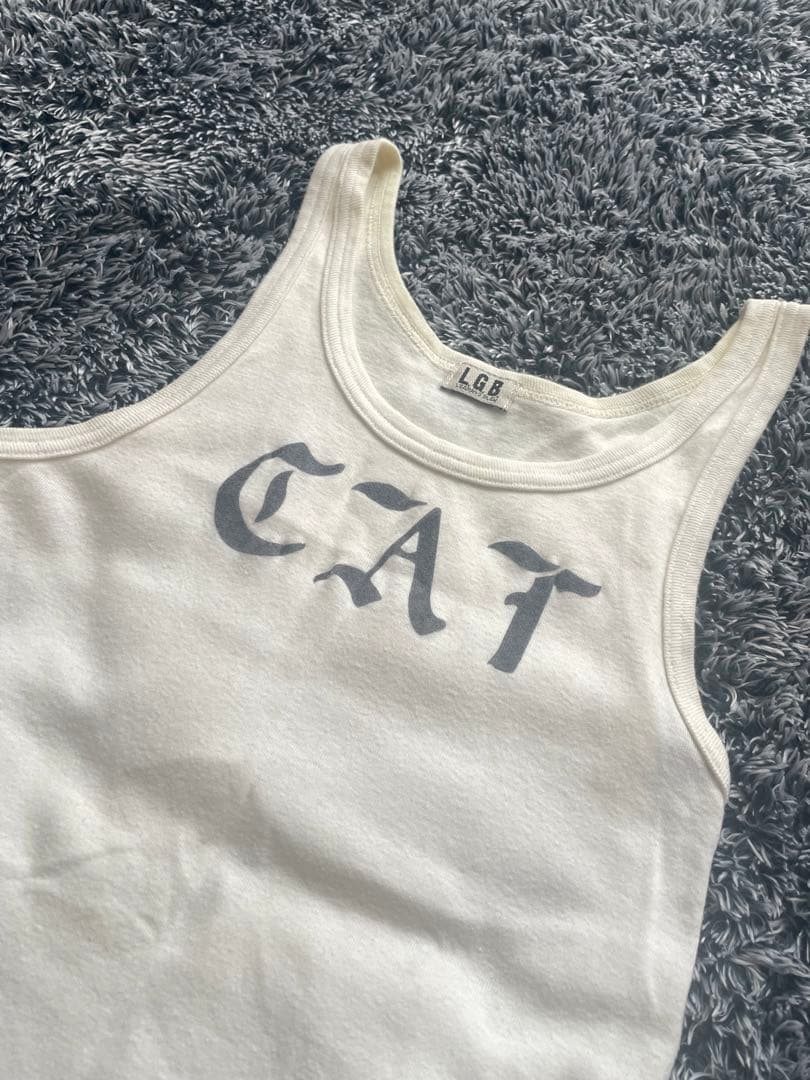 初期白タグlgb gat pussy タンクトップ