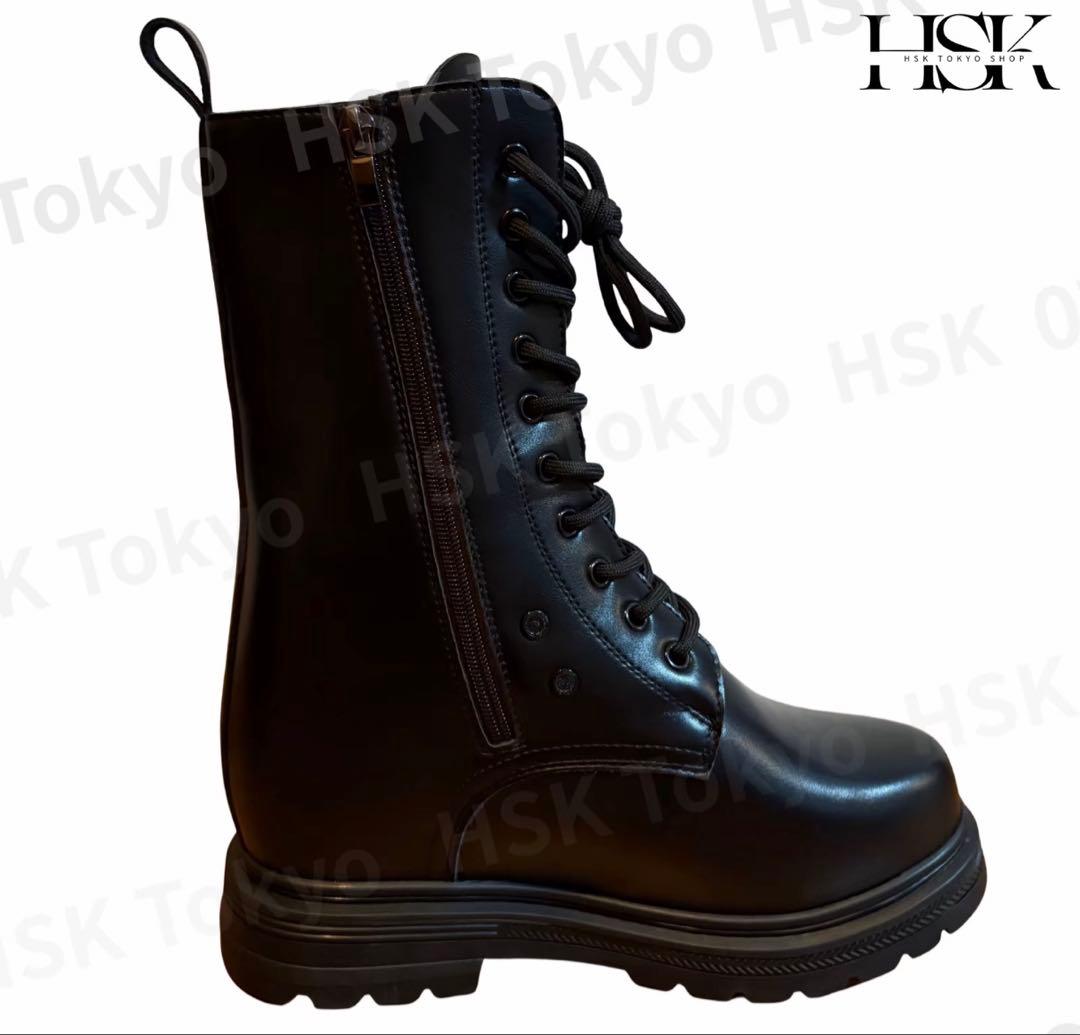 HSKtokyo 厚底ブーツ 17cmアップ Mサイズ